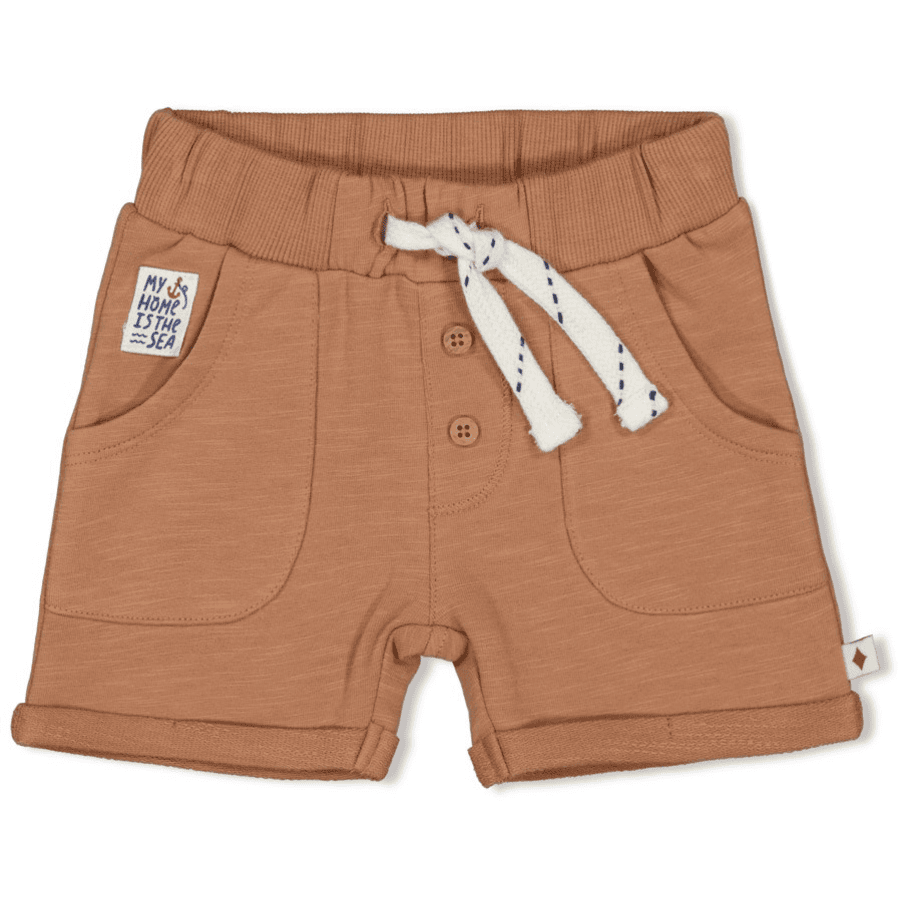 Feetje Shorts Let's Sail Marron