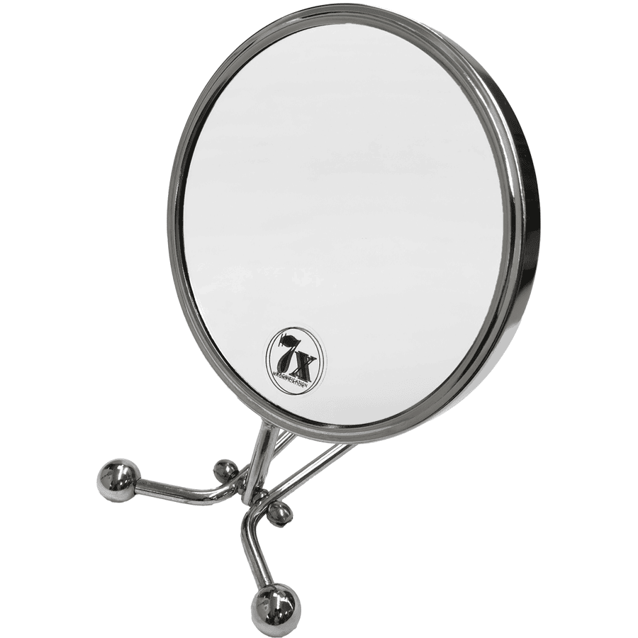 canal® hand- en staande spiegel met 7-voudige vergroting