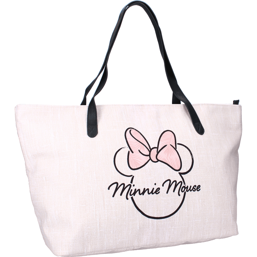 Kidzroom Minnie Mouse Shopping Väska Låt solen skina Beige