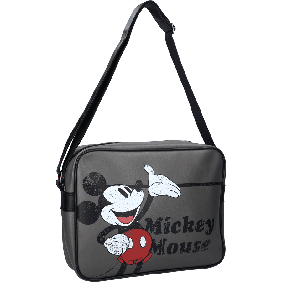 Kidzroom Skuldertaske Mickey Mouse There's Only One grå 