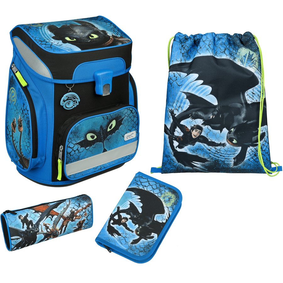 UNDERCOVER Scooli EasyFit schooltassenset Draken