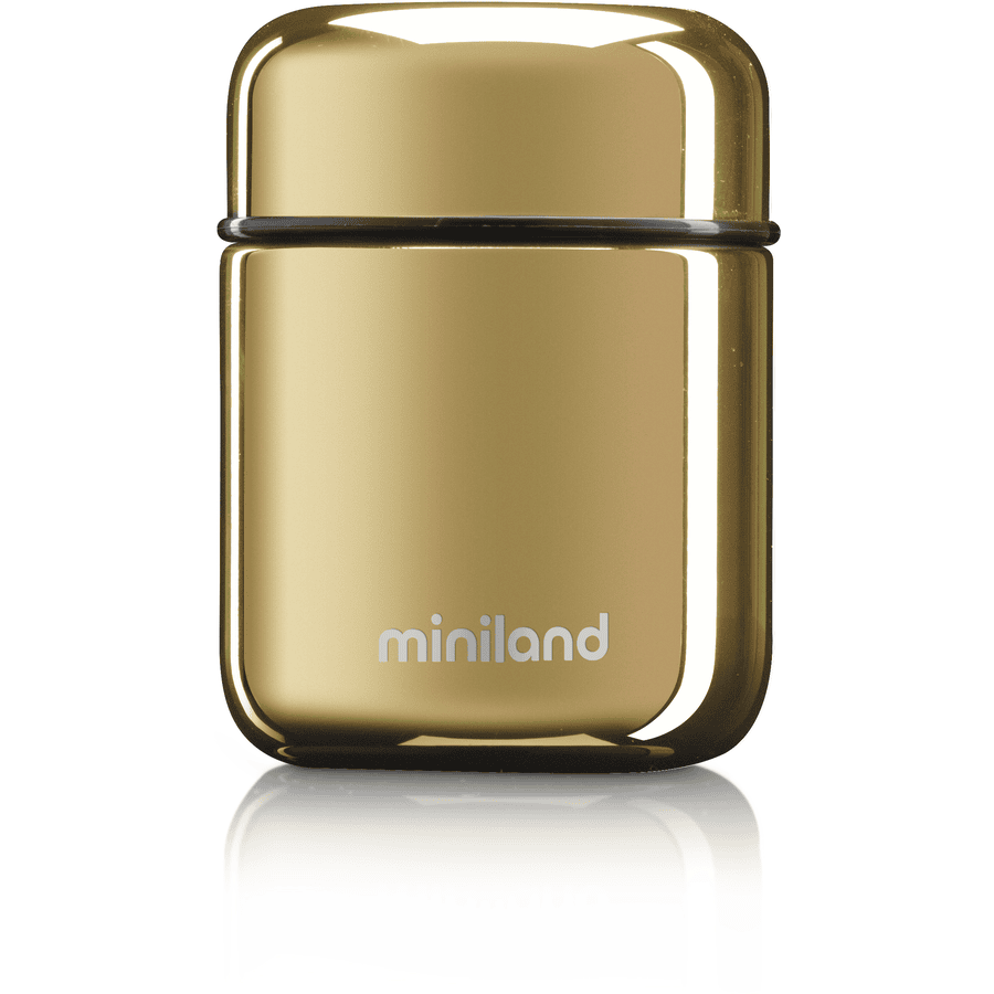 miniland Thermos mini finition dorée Premium Deluxe