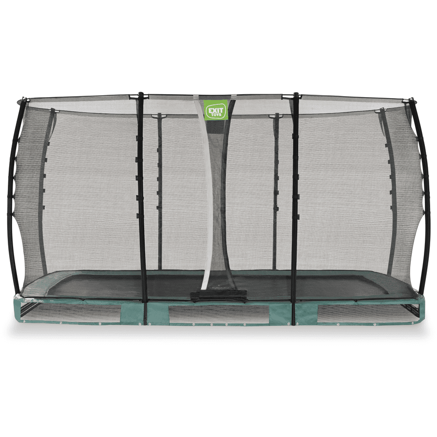EXIT Allure Class ic trampolina ziemna 214x366cm - zielona