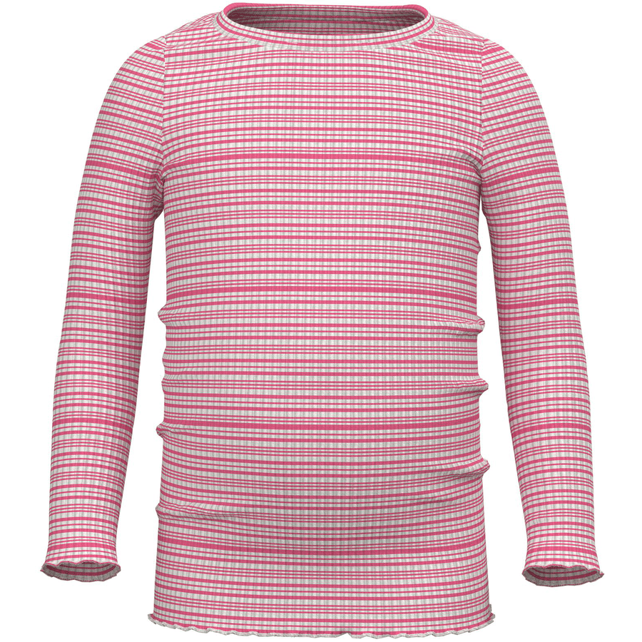 name it Shirt met lange mouwen Nmfvemma Roze Flambé