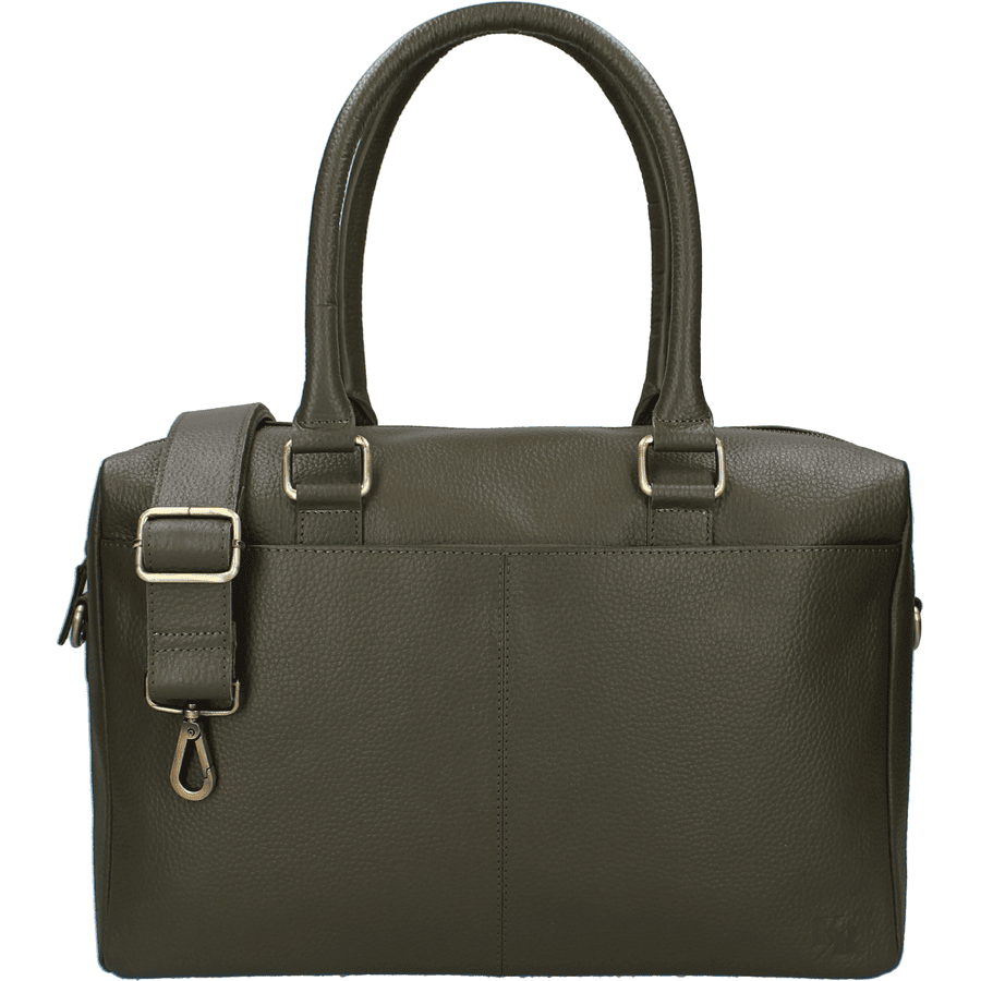 Kidzroom Care Lovely Leather Borsa fasciatoio Roma , green 