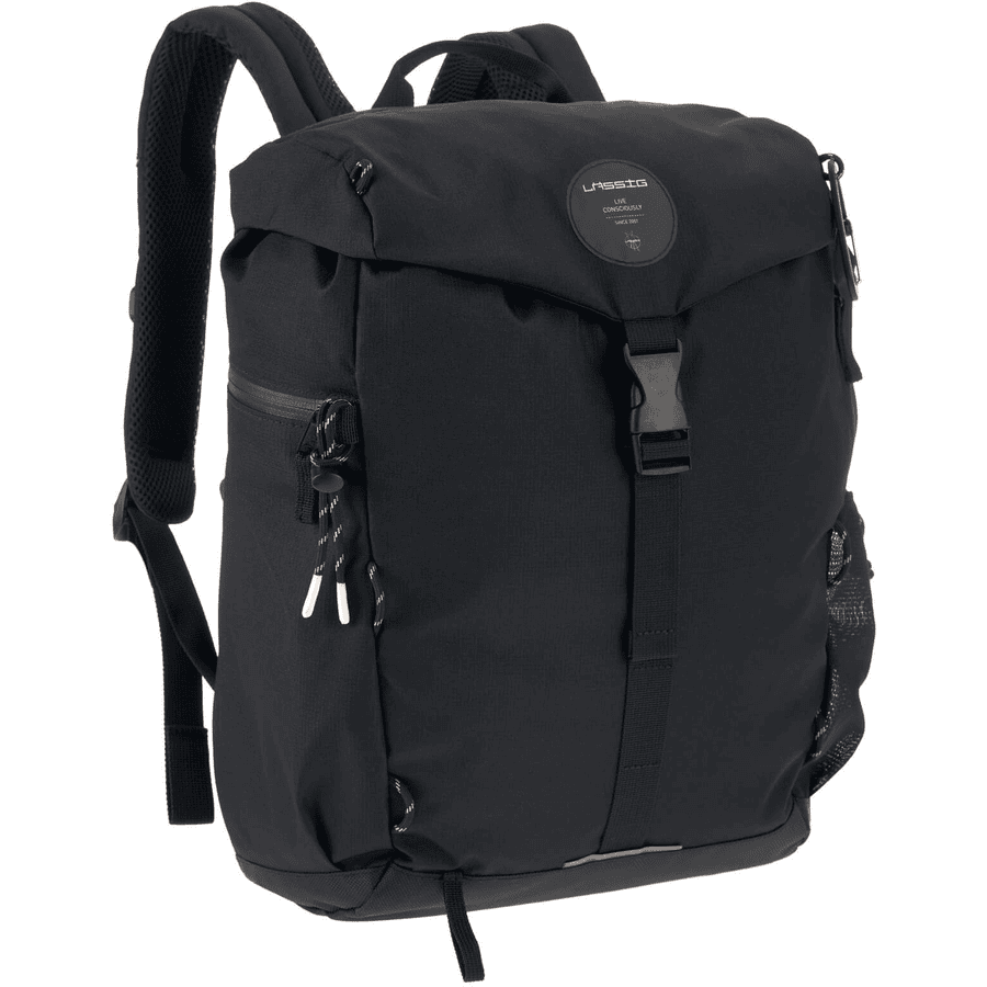 LÄSSIG Hoitoreppu Outdoor Backpack black 