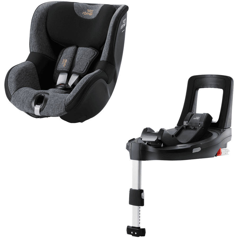 Britax Römer Siège auto pivotant Dualfix 3 i-Size Blue Marble base Flex iSENSE