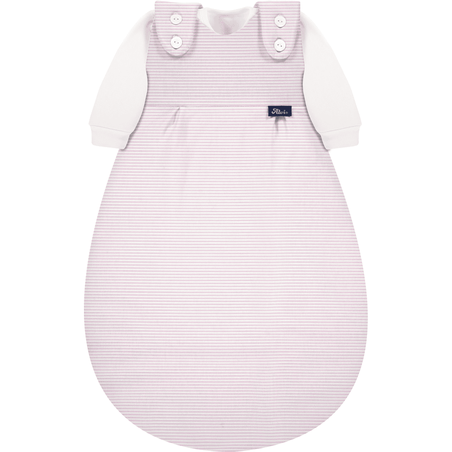 Alvi® Gigoteuse Baby-Mäxchen® tissu plat rose striped 3 pièces TOG 3.0