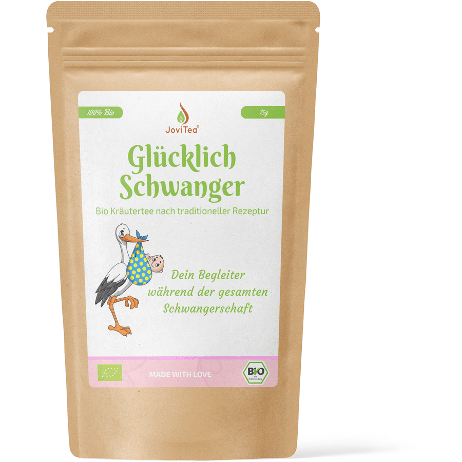 JoviTea Kräutertee Bio Glücklich Schwanger 75 g