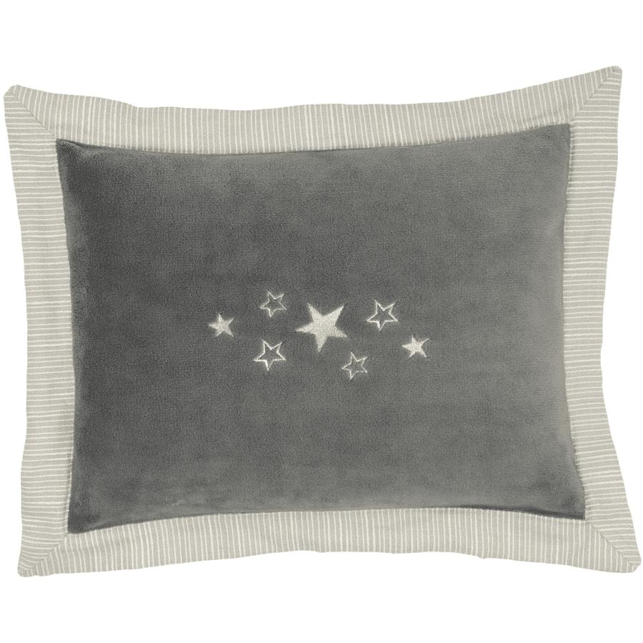 Cuscino Be Be 's Collection Star Grey 30x40 cm