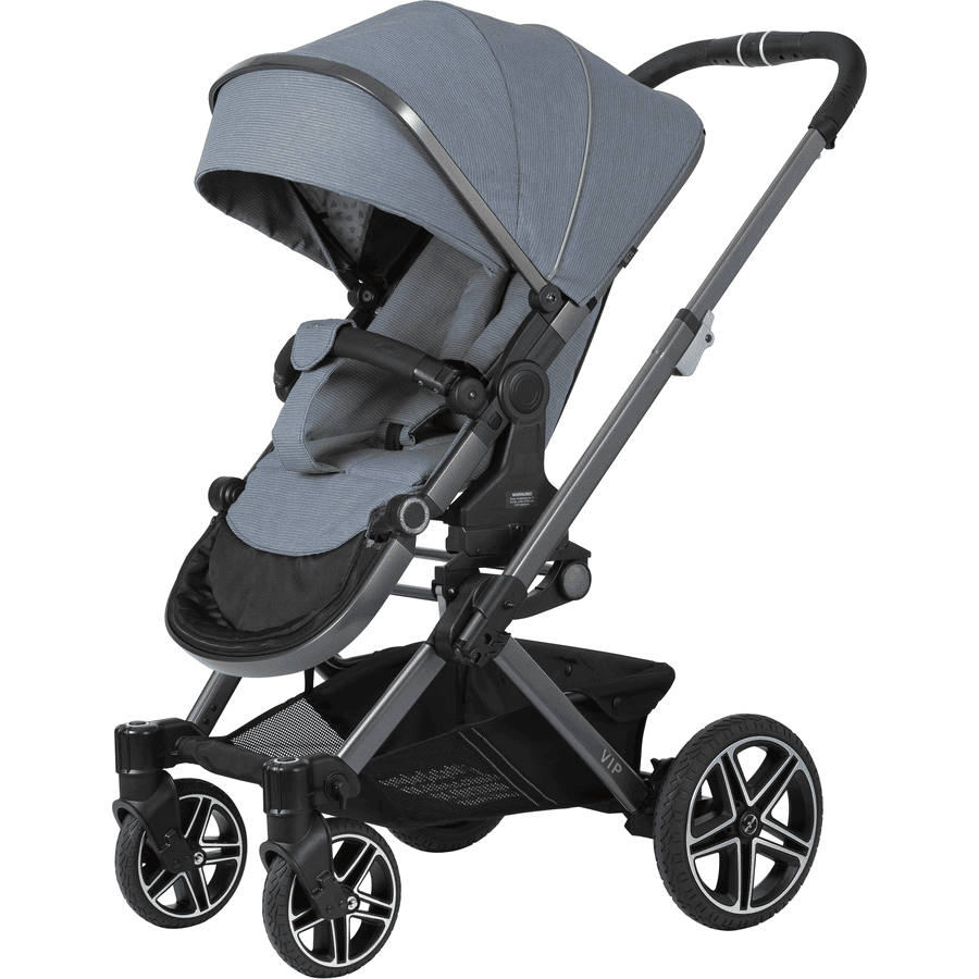 Hartan Carrito de bebé Vip GTX Causal Collection hearts (914) Chasis color platino