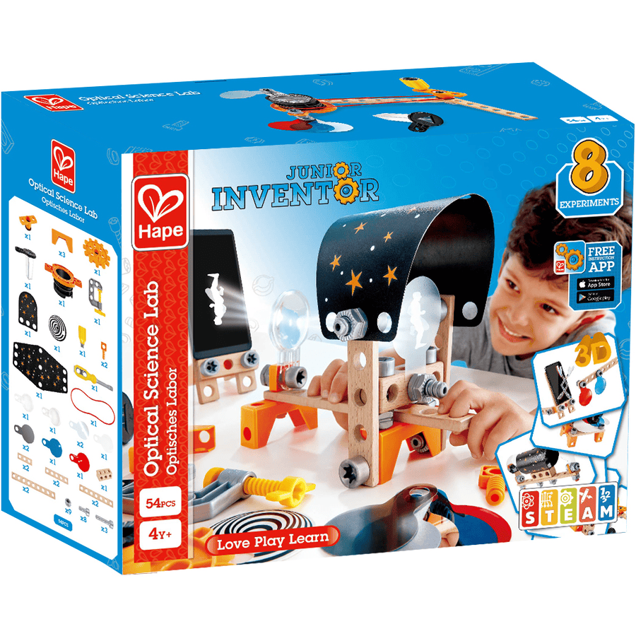 Hape Jeu créatif labo de sciences optiques E3034