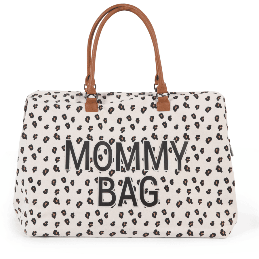 CHILDHOME Borsa fasciatoio Mommy Bag Leopard