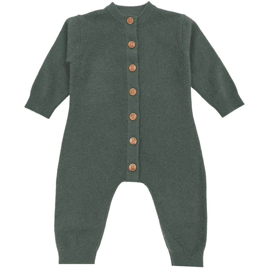 LITTLE Combinaison enfant cachemire vert 