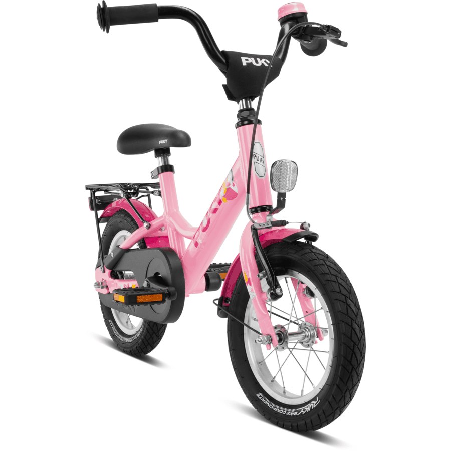 PUKY ® Bicicleta infantil YOUKE 12-1 aluminio rosa