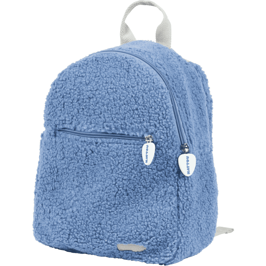 Nattou TEDDY mochila teddy azul