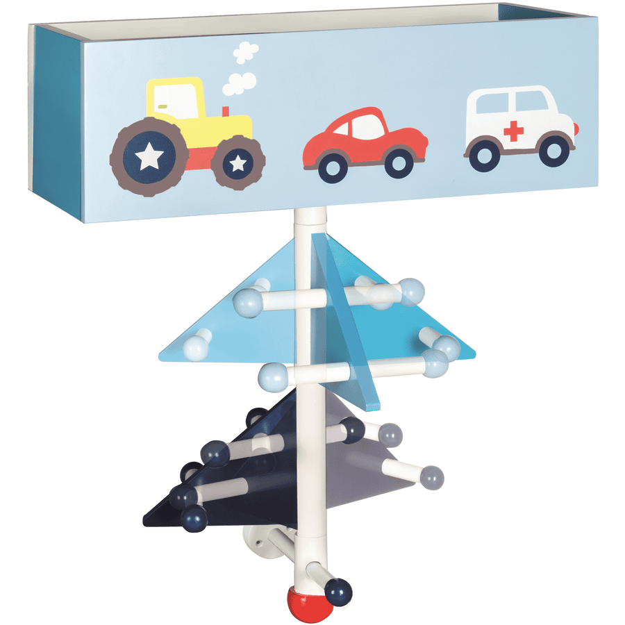 roba Kindergarderobe Rennfahrer
