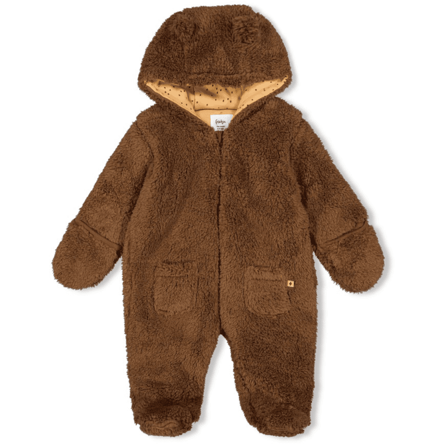 Feetje Teddy Overall Lille Brøl Brun