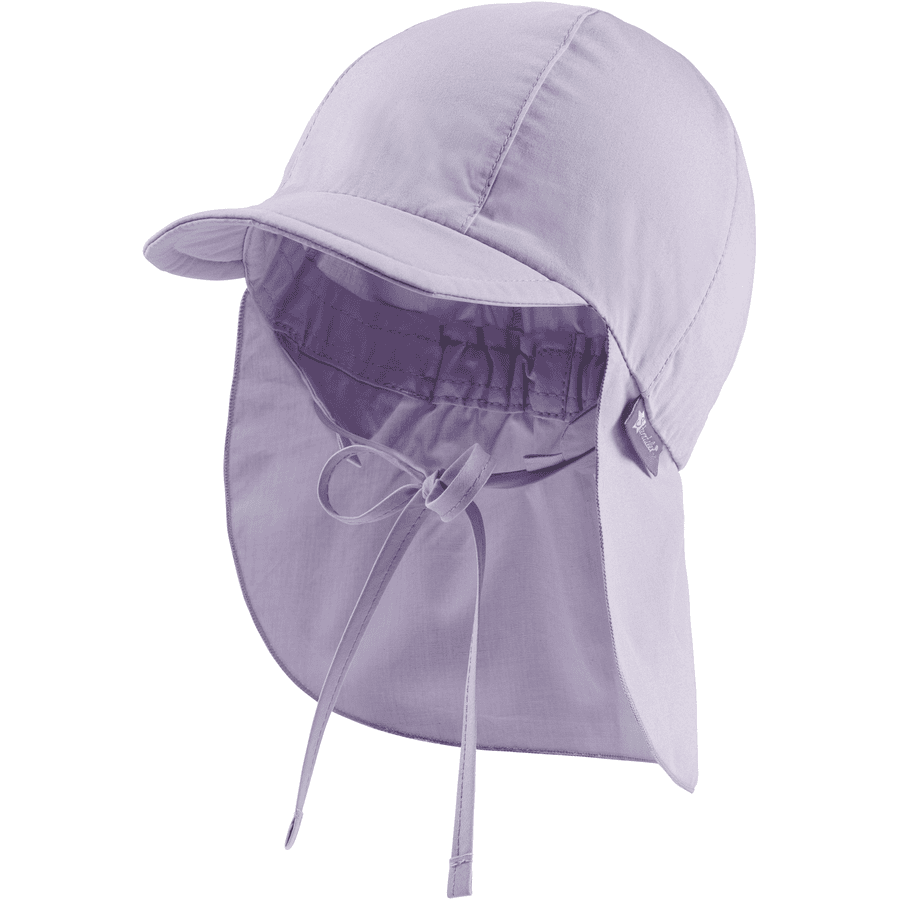 Sterntaler Cappello con protezione del collo, violetto