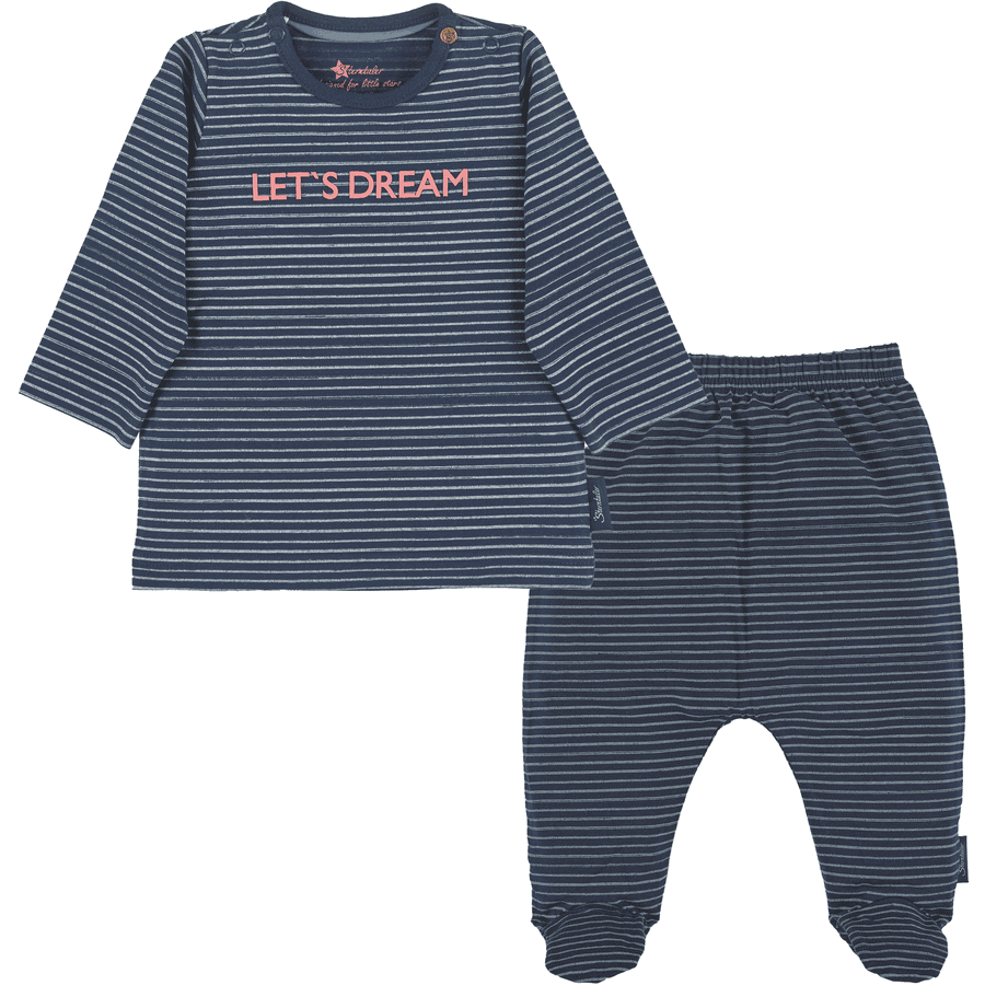 Sterntaler Set shirt met lange mouwen en broek marine 