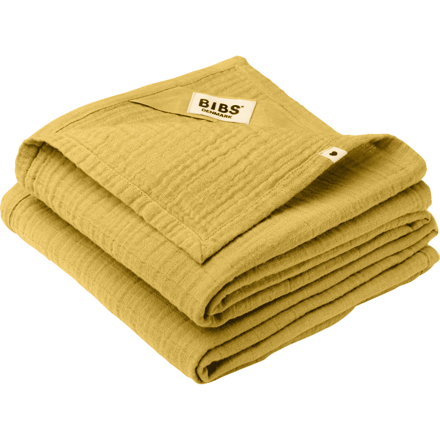 BIBS® Mulltücher Muslin Cloth, Mustard