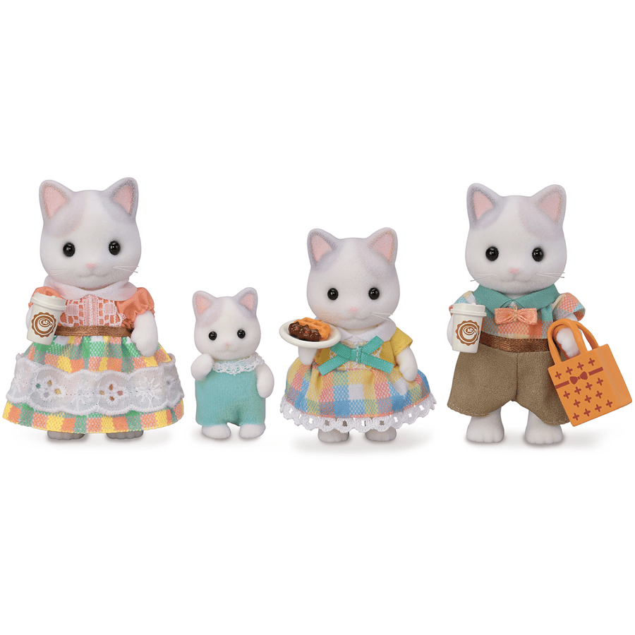 Sylvanian Families® Figurine famille chat latté 5738