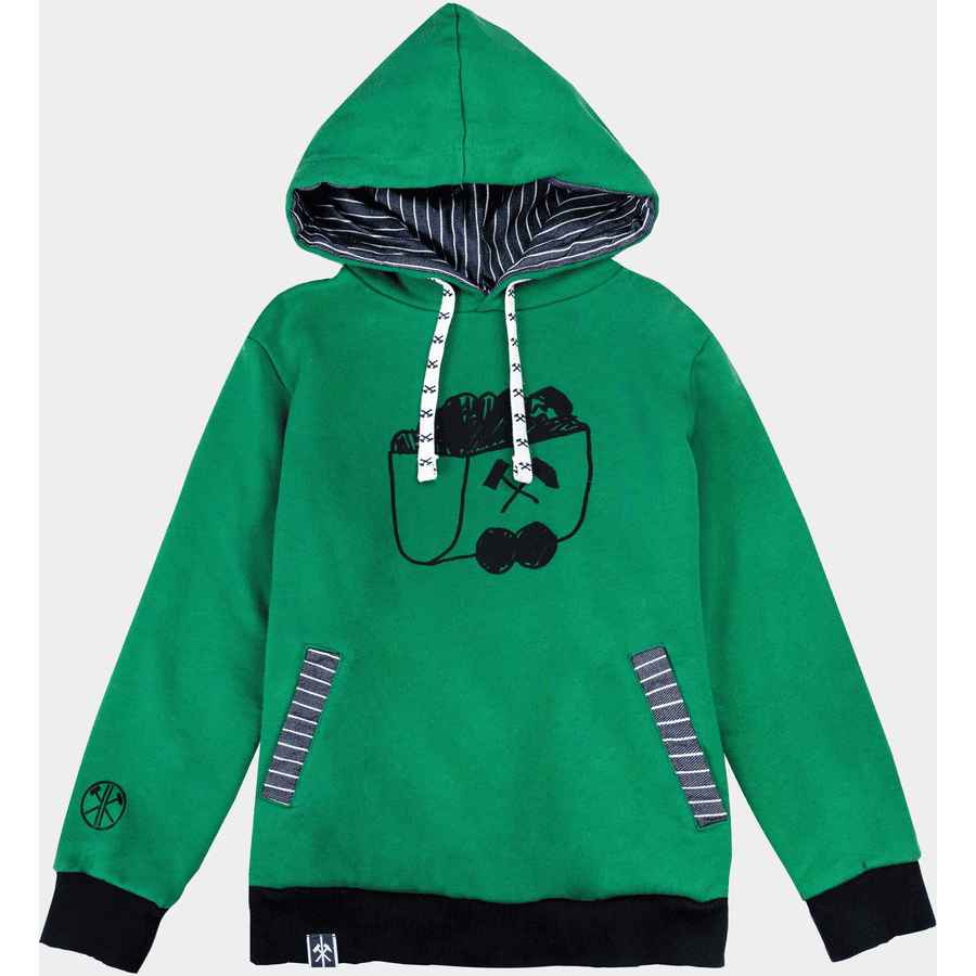 Kolen Nippers Hoodie Lore groen