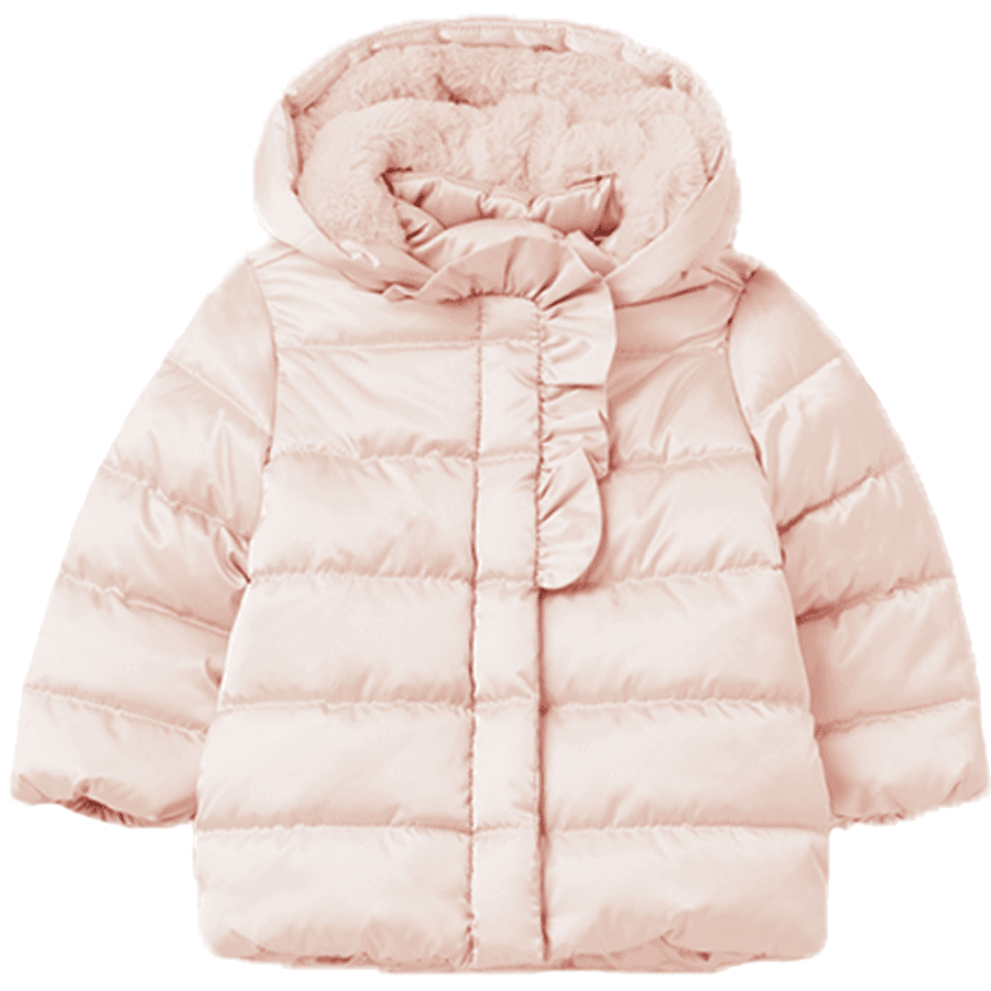 OVS Veste hiver enfant rose champagne