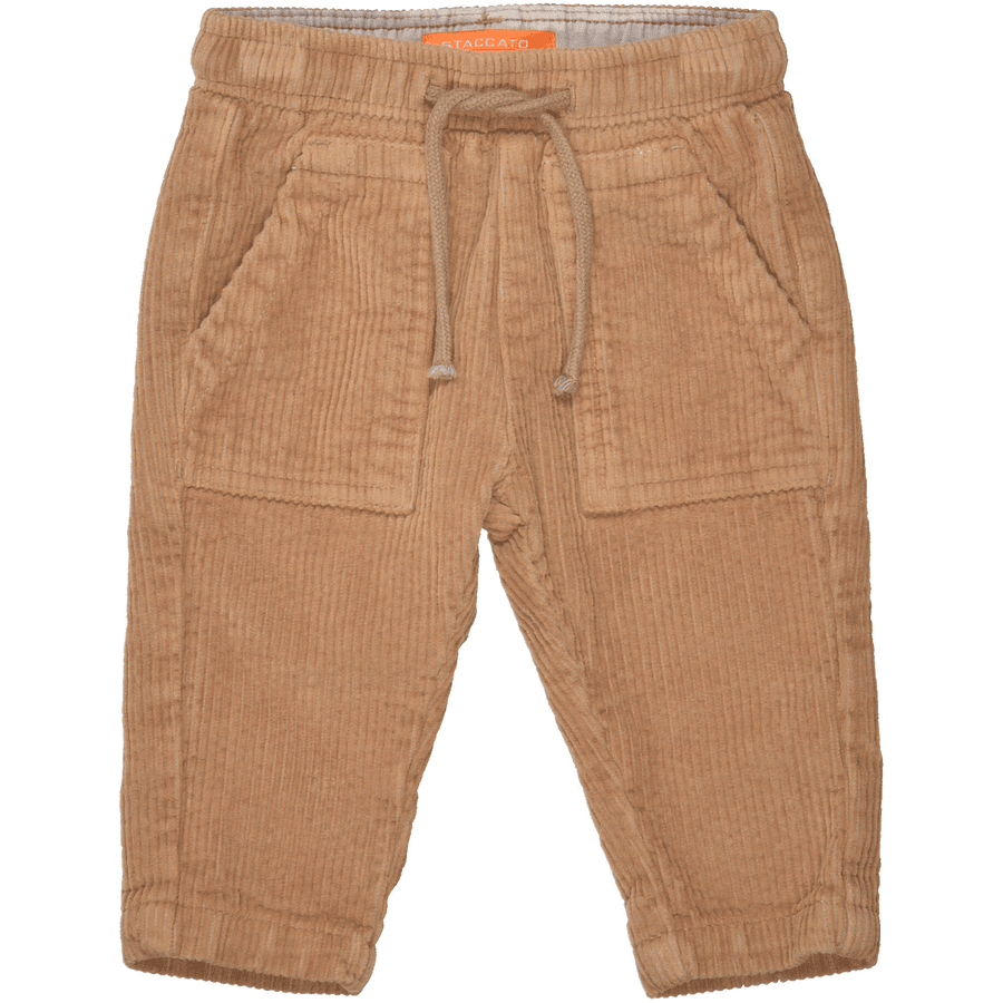 STACCATO  Corduroy bukser camel