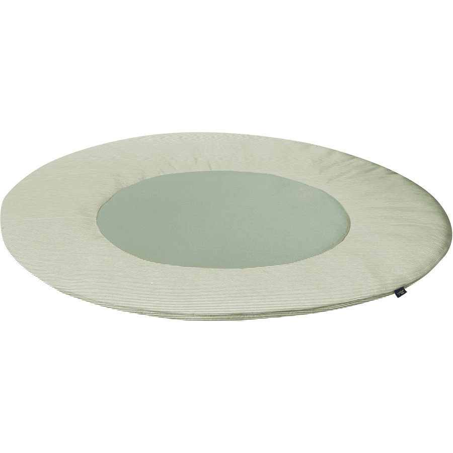 Alvi Coperta per bambini Rotonda Mare horse verde Ø100cm