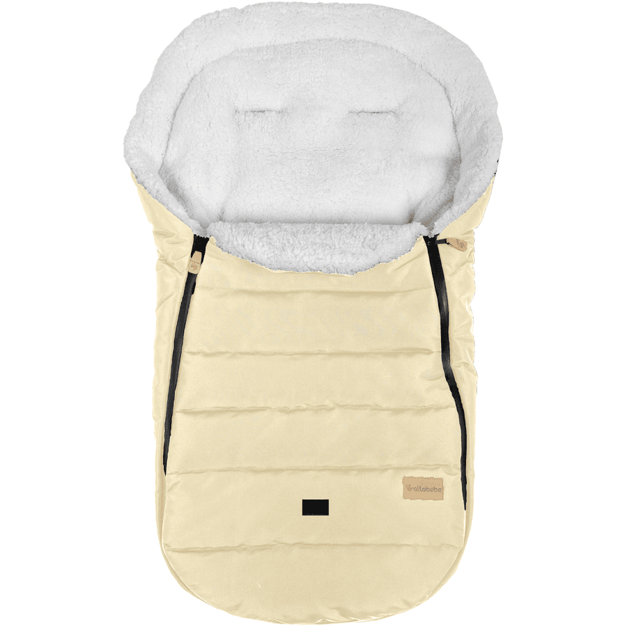 Altabebe Winterfußsack Oslo für Kinderwagen beige-whitewash