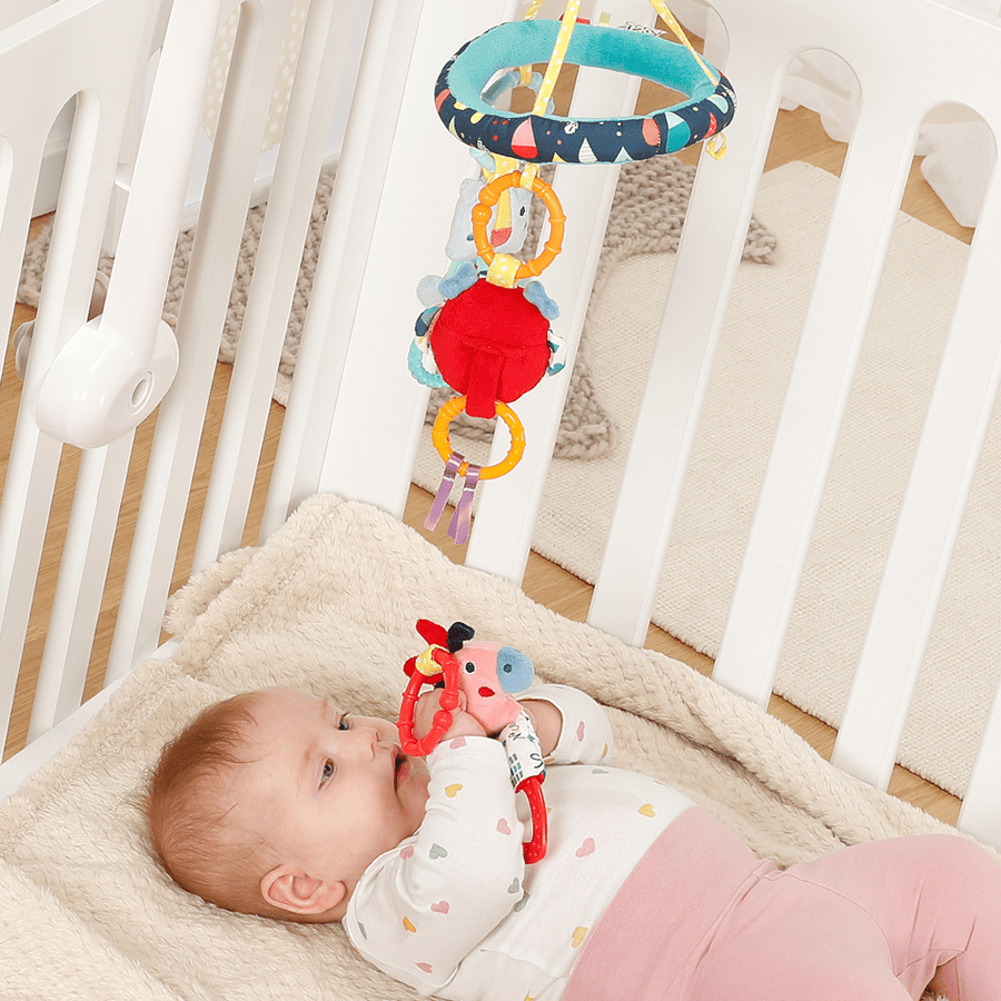 fehn® Giostrina musicale da viaggio COLOR Friends EN8114