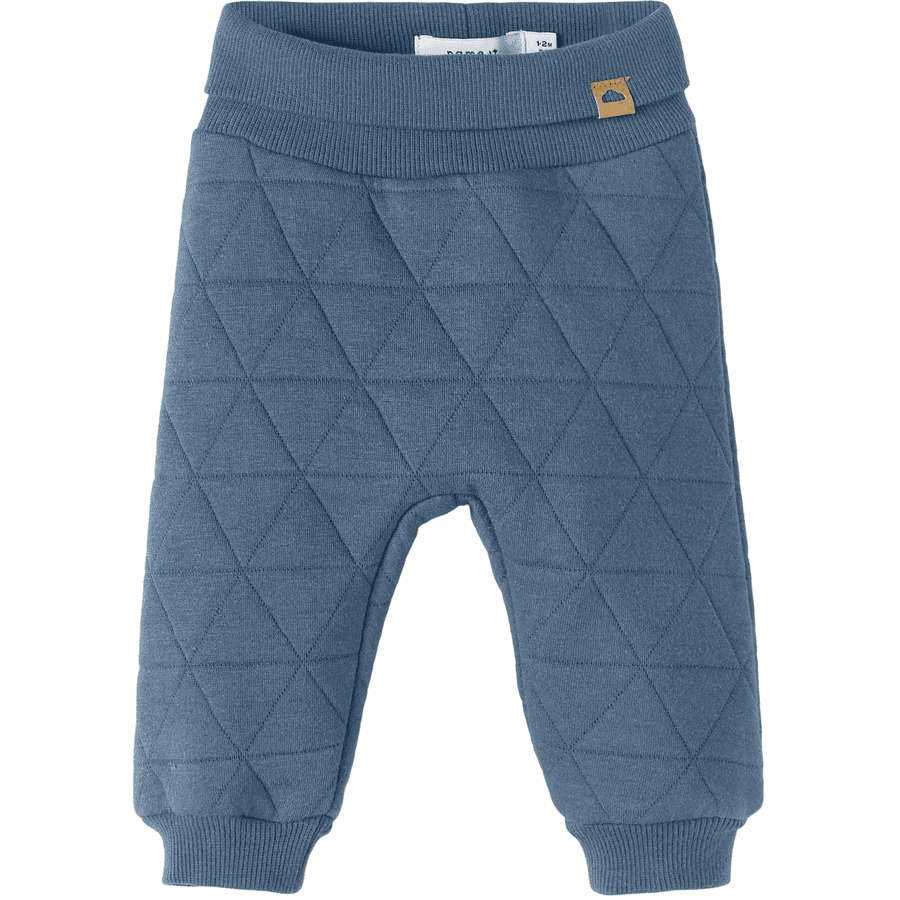 name it Sweatpants Quilt Nbmlauritz Kina Blå