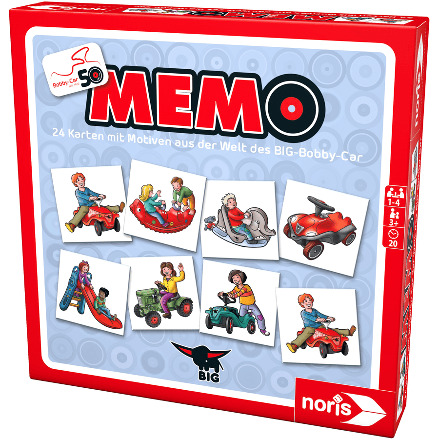 Noris 50 jaar BIG Bobby Car Memo