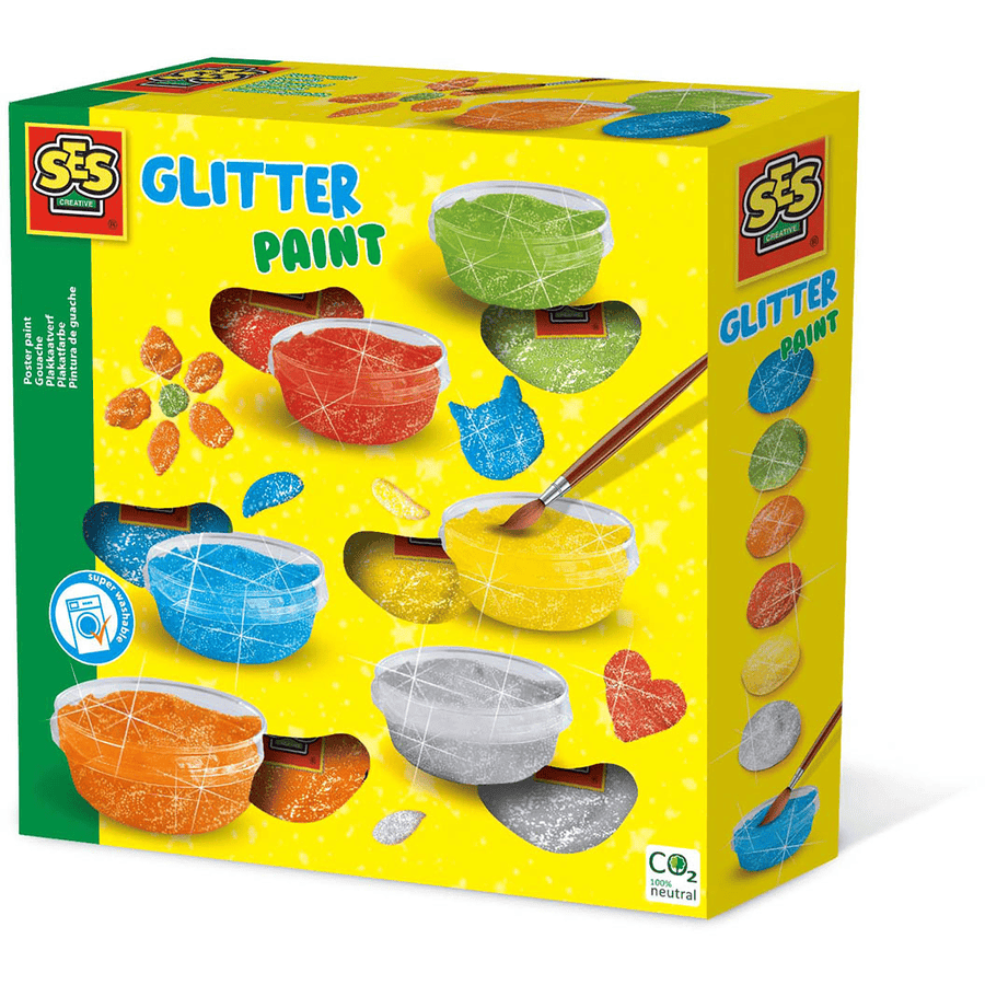SES Creative® Plakatfarbe glitzer