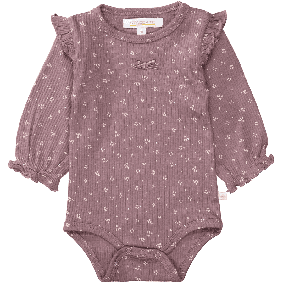 STACCATO plum Cuerpo suave estampado