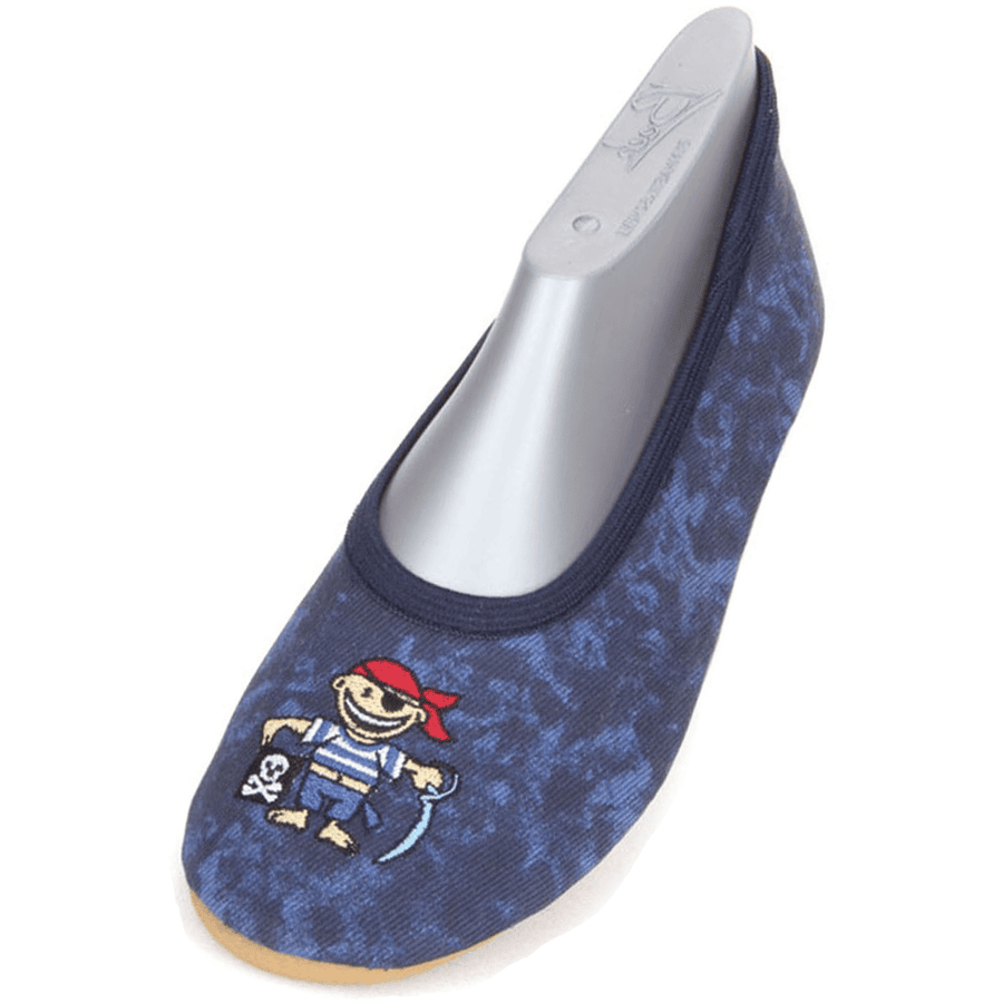 BECK Boys Buty do gimnastyki PIRAT blue