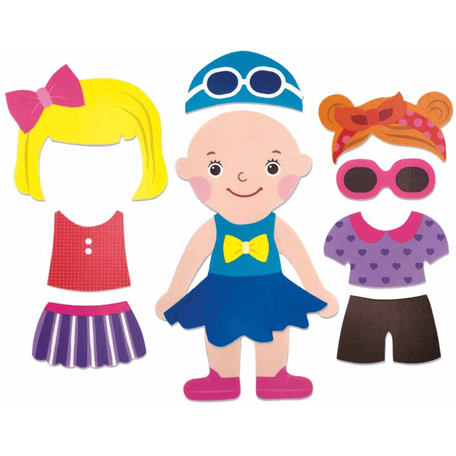 Nûby bagno giocattolo vestire ragazza