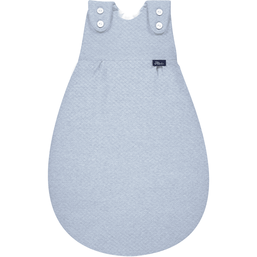 Alvi ® Baby-Mäxchen® ytterpåse Special Fabric Quilt aqua