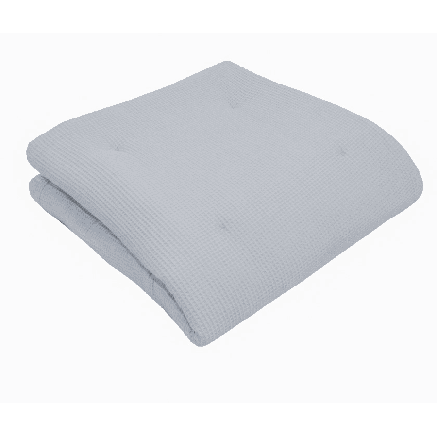 Ullenboom Tapis d'éveil et matelas de parc bébé gris 120x120 cm