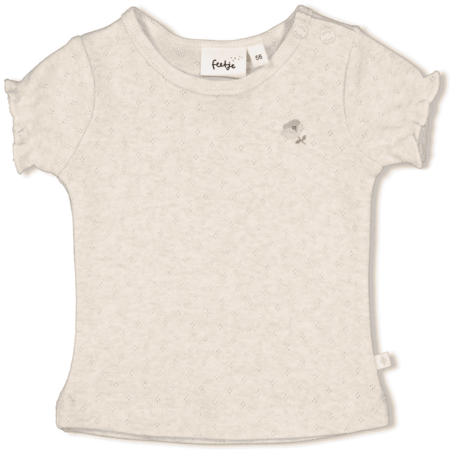 Feetje T-shirt Sweet Poppy Natuur Melange