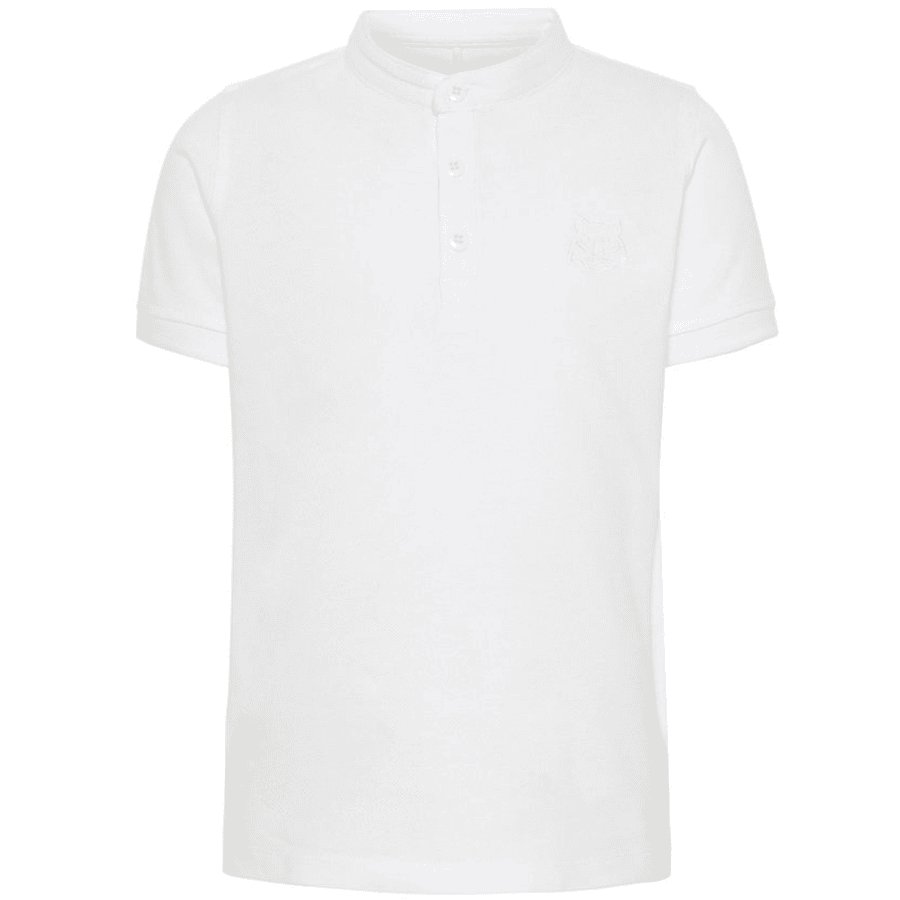 name it Boys Poloshirt Vallo Bianco Lucido 