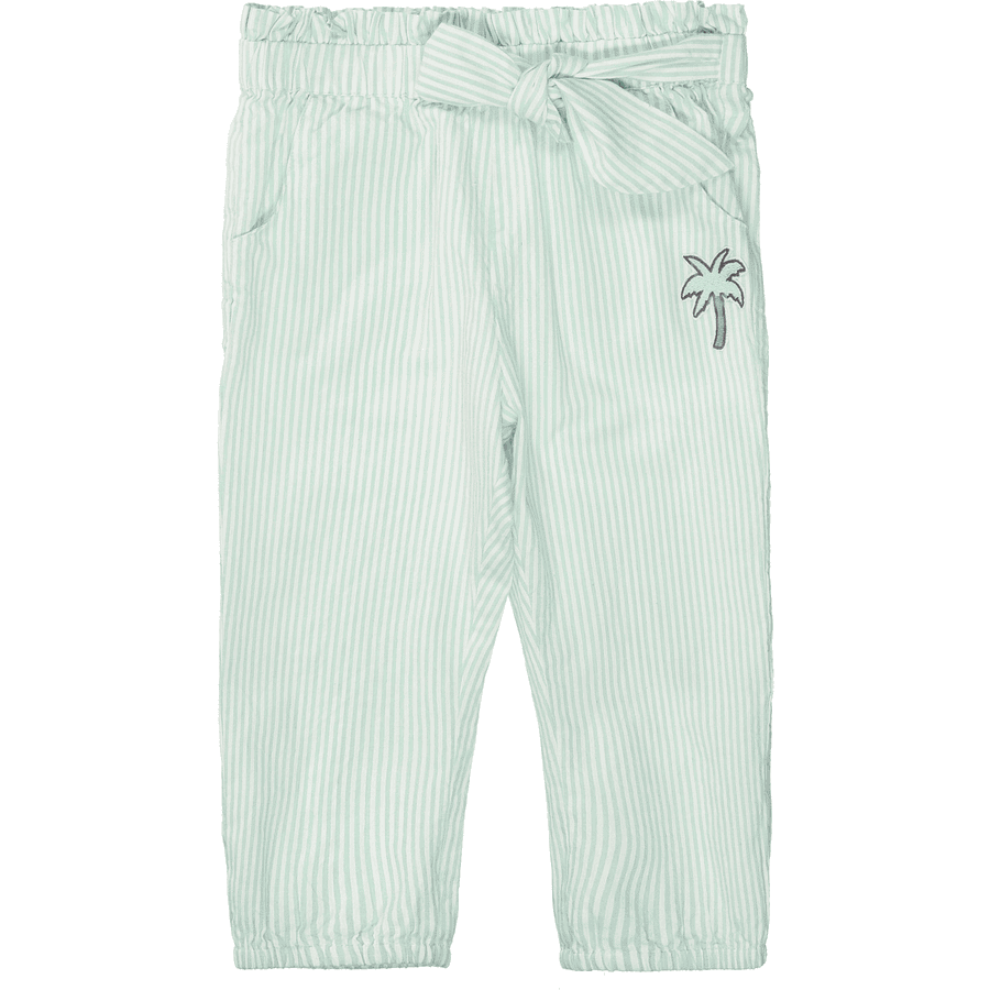 Staccato  Pantalon ice green rayé 