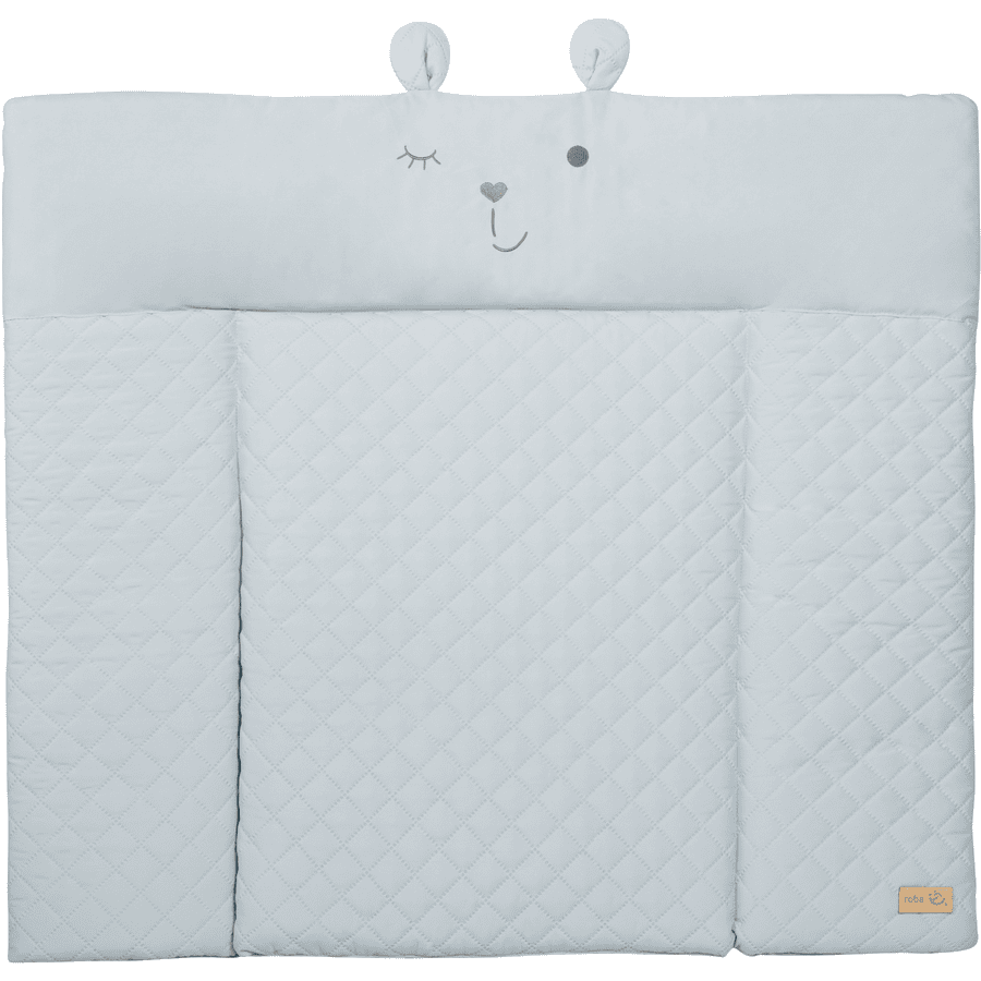 roba Matelas à langer soft Benny Style turquoise 85x75 cm