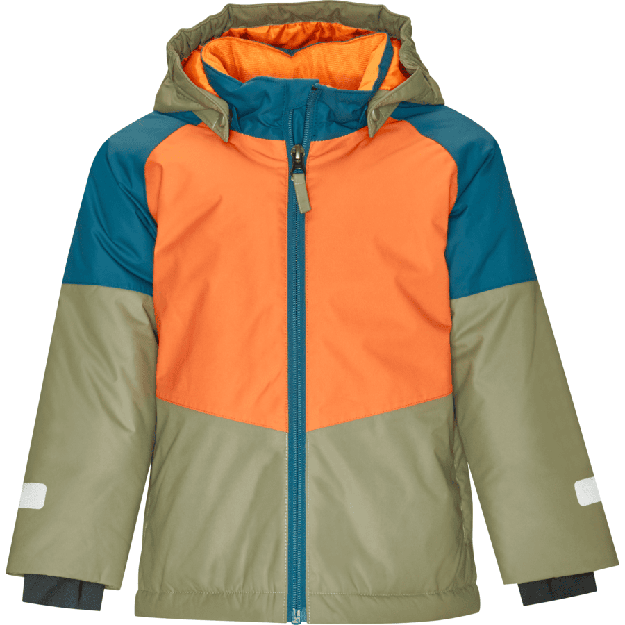 Playshoes Schneejacke Color-Block petrol