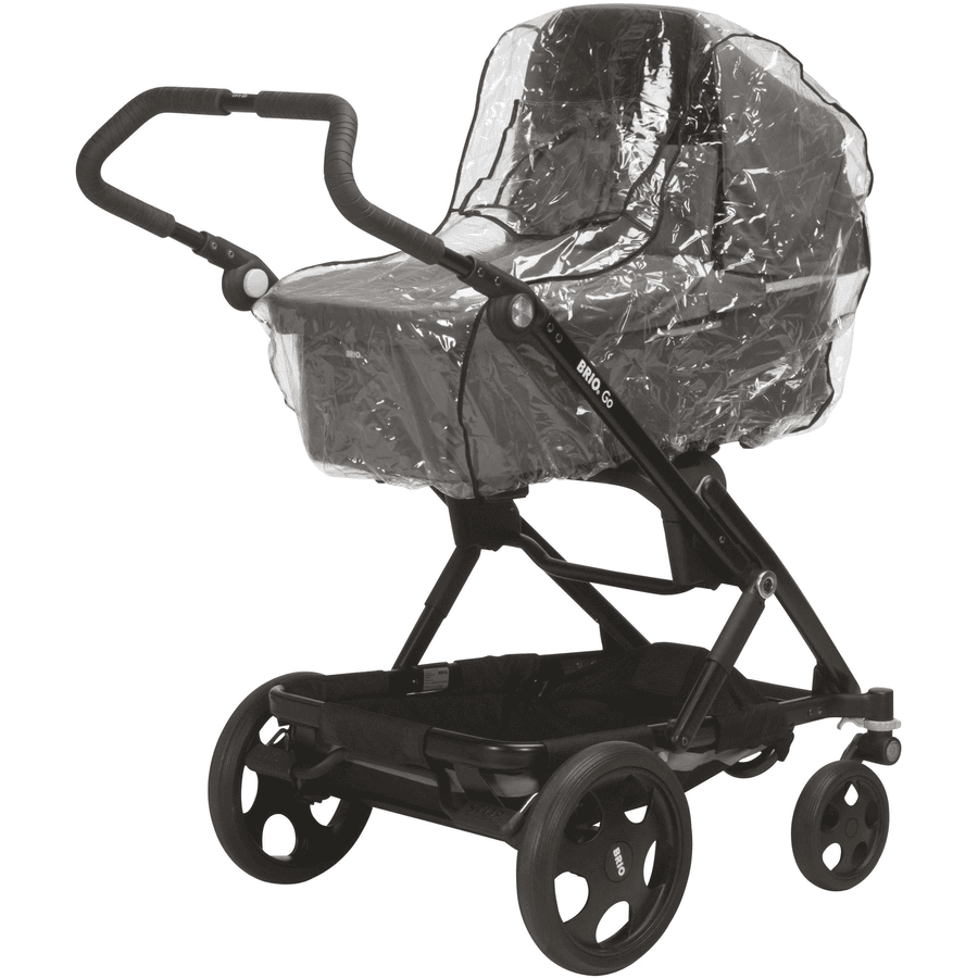 Playshoes Regenverdeck für Kinderwagen universell/transparent