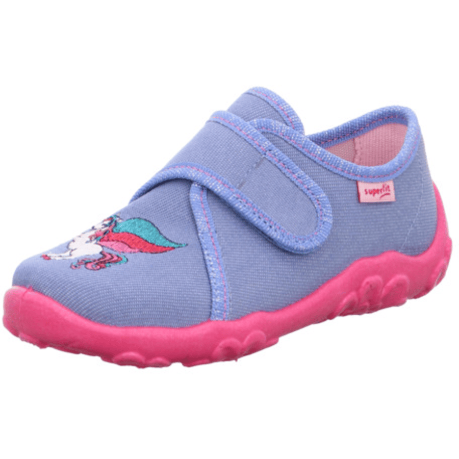 superfit  Pantofola Bonny blu/rosa