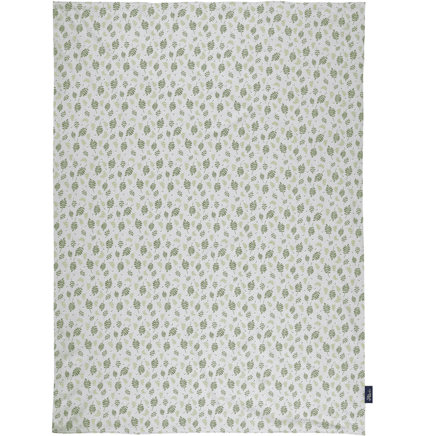 Alvi ® Babydeken Organic Cotton Drifting Leaves 75 x 100 cm