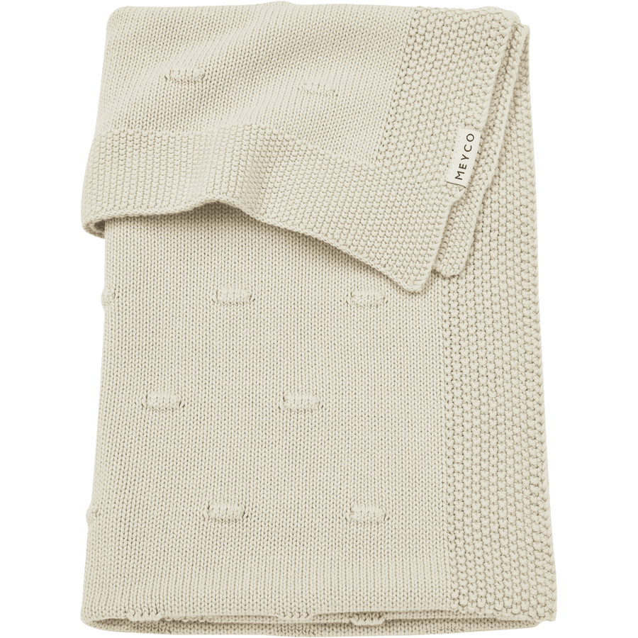 Meyco Sand Nodi Morbida coperta per bambini 100 x 150 cm