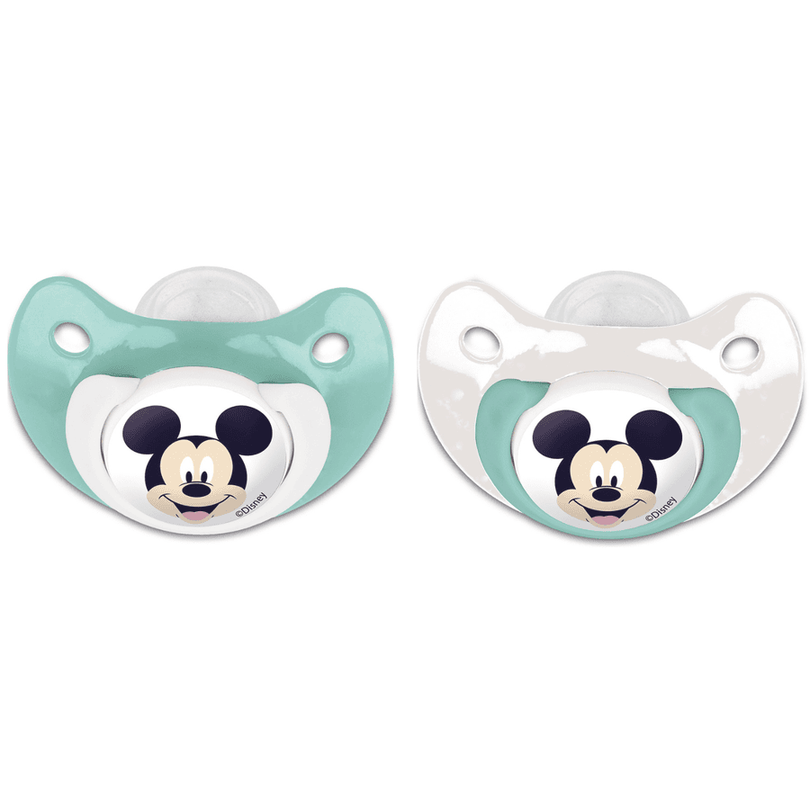 Stor Sucettes Mickey Dès 6 Mois Ppsilicone Lot De 2 Roseoubleufr